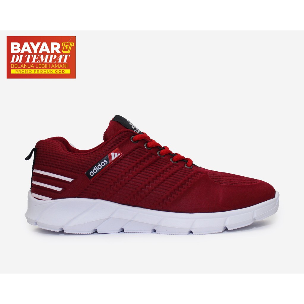 Sepatu olahraga Jogging Running Adidass Embos Flyknit