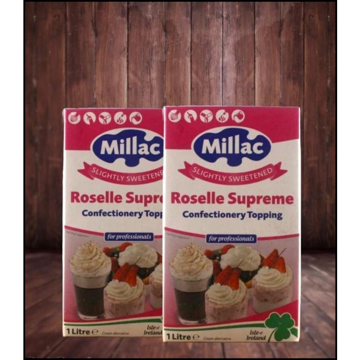 

Millac Supreme Whipping Cream / Millac Roselle Supreme 1 Liter