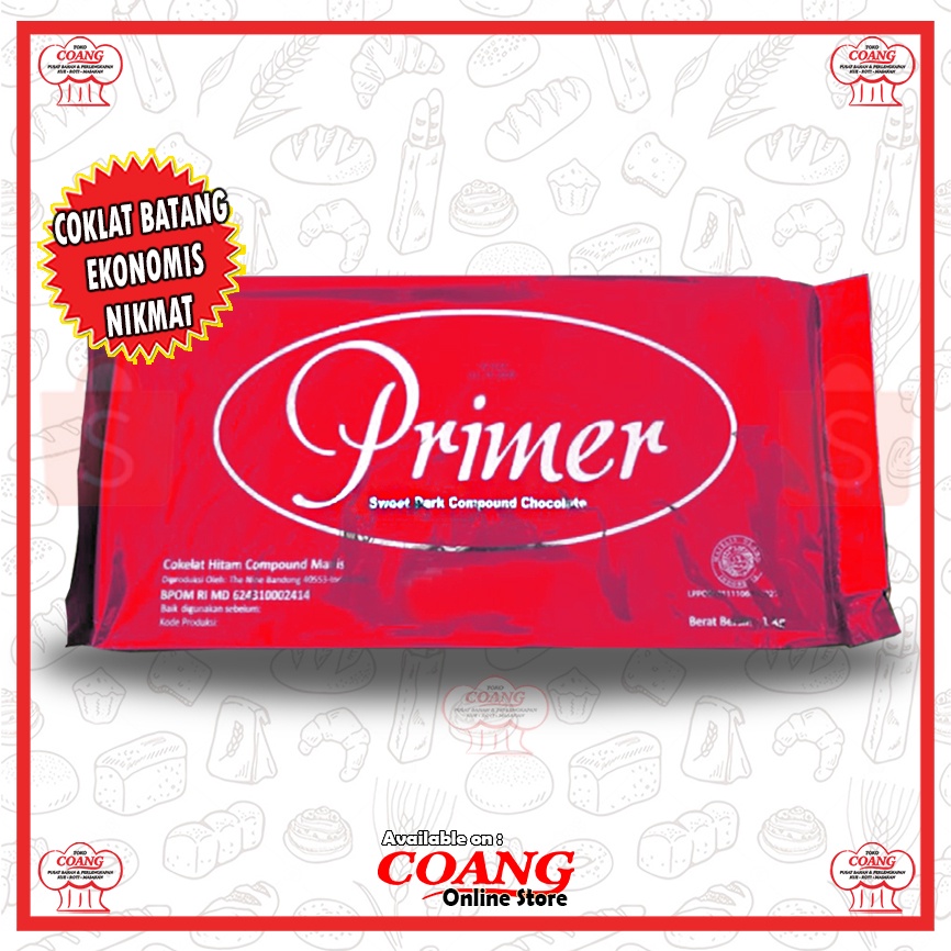 

PRIMER COKLAT BATANG 1 KG - DARK COMPOUND CHOCOLATE TERMURAH