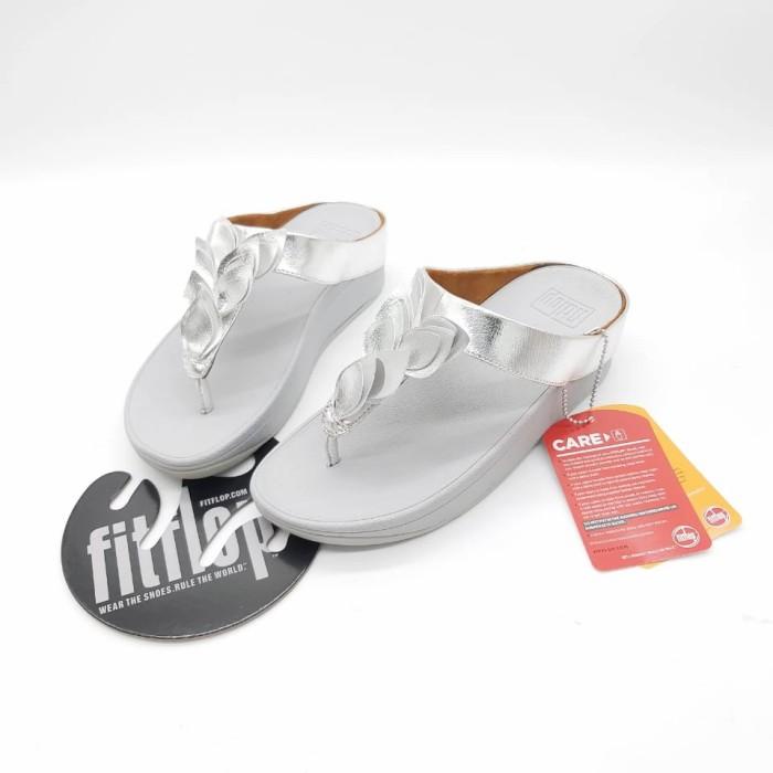 SANDAL JEPIT WANITA FITFLOP FINO LEAF ORIGINAL PROMO