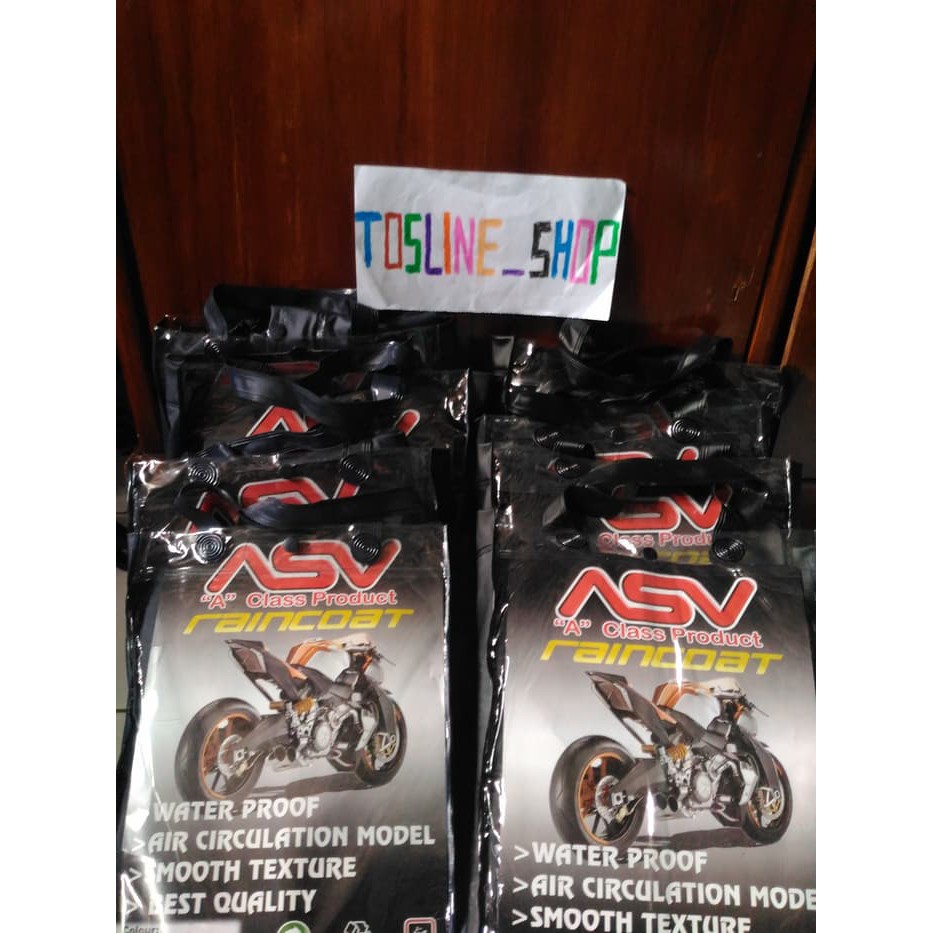 Jas hujan ASV karet/rubber versi 1