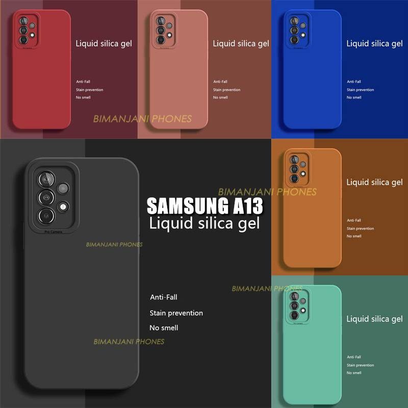 Softcase Samsung A13 4G Case Pro Camera Casing Samsung A13 4G