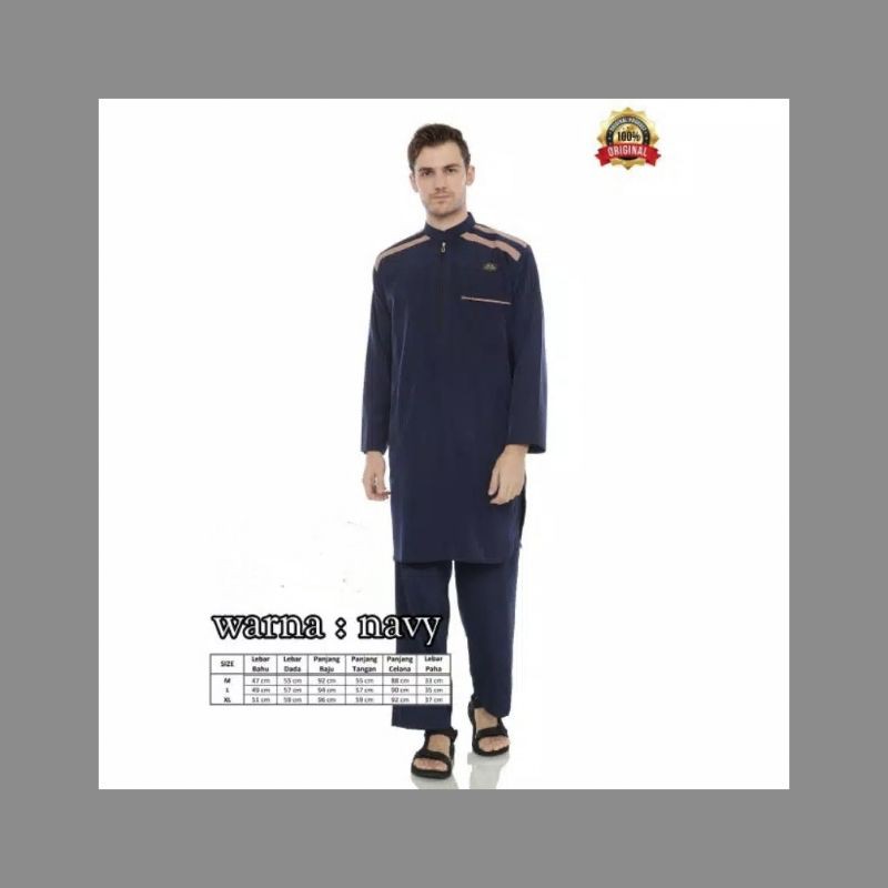 Setelan Kurta Pakistan -Qurta Pakistan Original - Kurta Pria Muslim