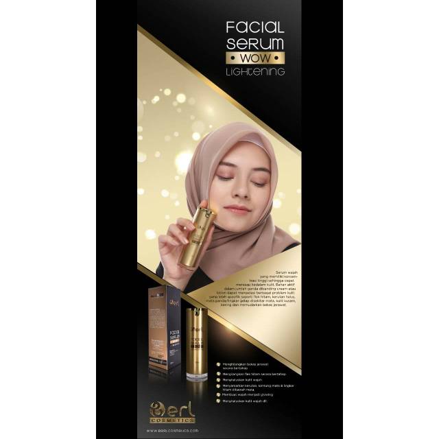 Perawatan Wajah Perawatan Kecantikan Wanita B ERL Facial Serum