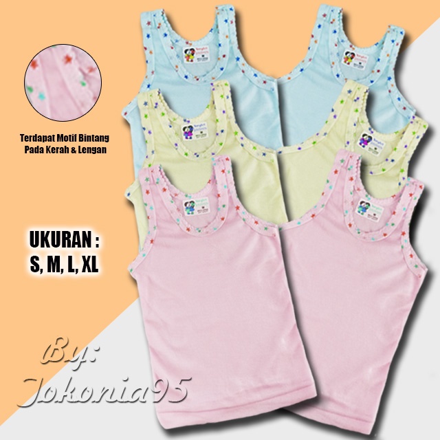 1Pcs Kaos Dalam Bayi Singlet Daishin Anak Newborn-1 2 3 tahun Baju Kutung Baby MURAH