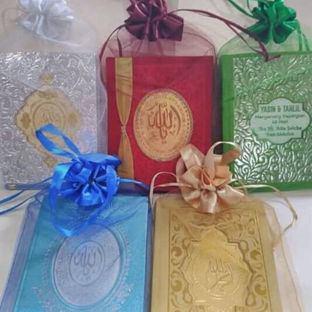 Jual Kantong Tile Cantik / Tas Tile Bungkus Souvenir / Kantong Yassin