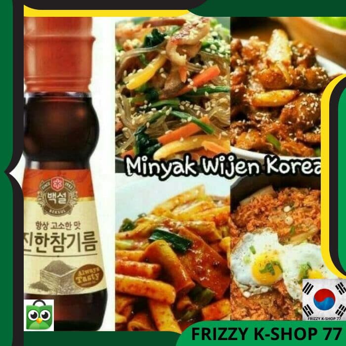 

Kualitas Terbaik - Bumbu Korea Halal/Minyak Wijen Beksul Sesame Oil Bumbu Wajib U/Masakan