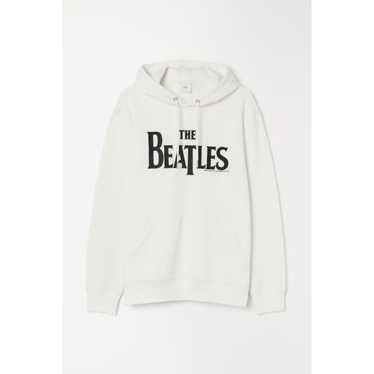 Sweater Hoodie H&M the Beatles White ORIGINAL