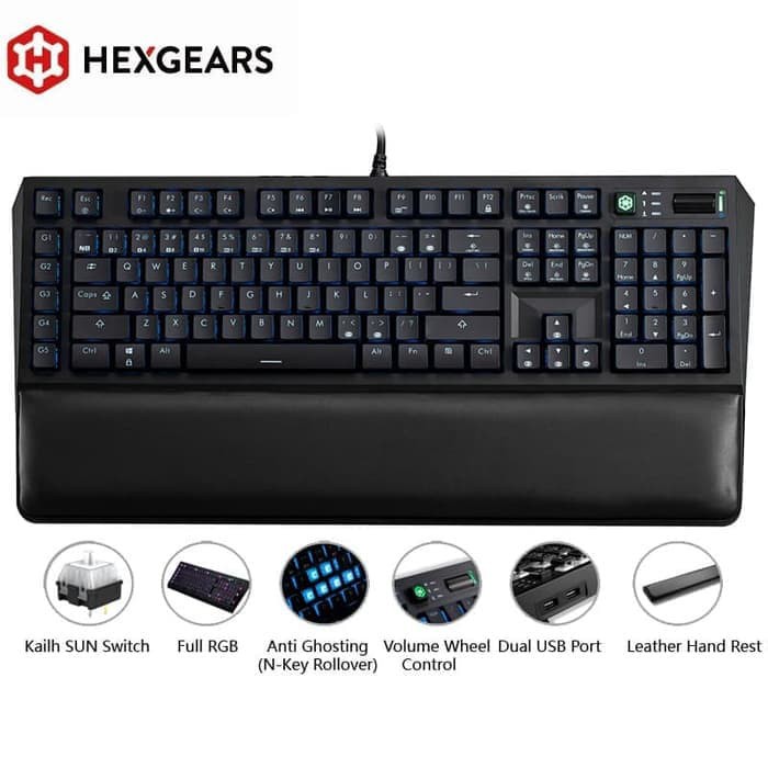 Hexgears GK60 Full RGB Mechanical Gaming Keyboard