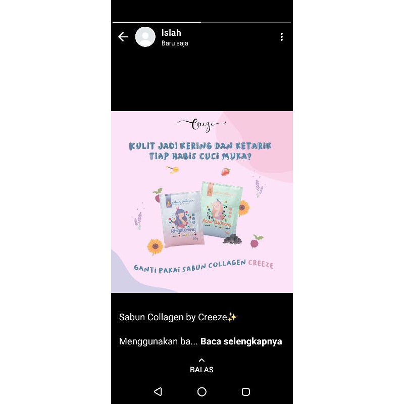 sabun collagen creeze