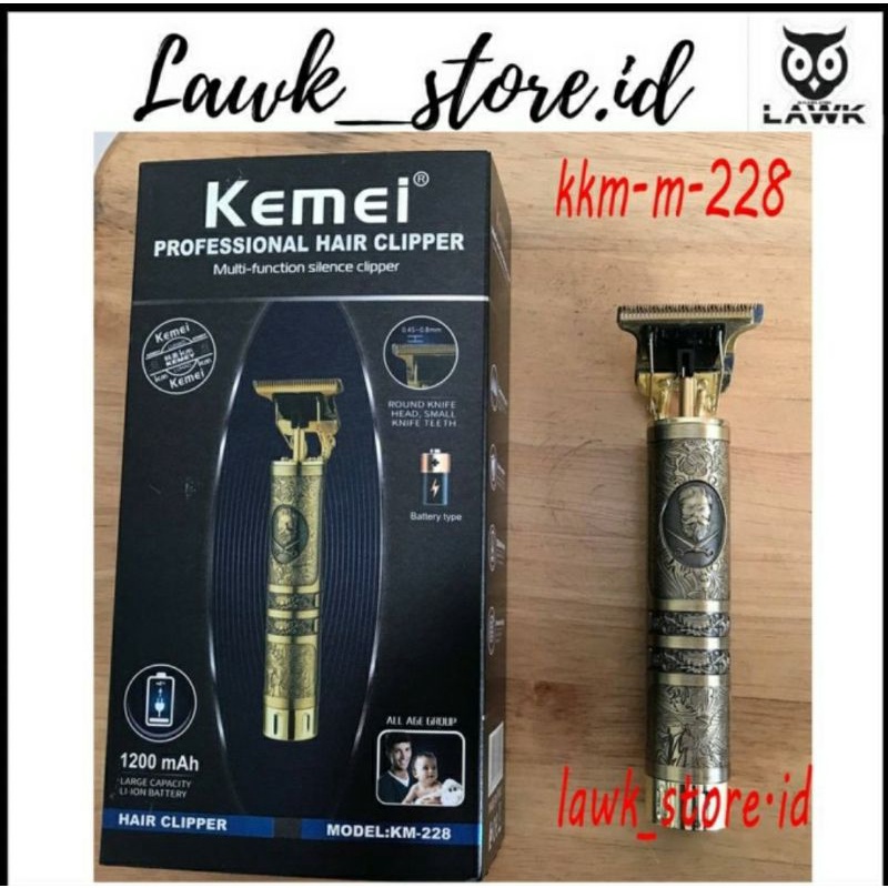 Alat cukur Kemei KM 228 / 229 extra battery