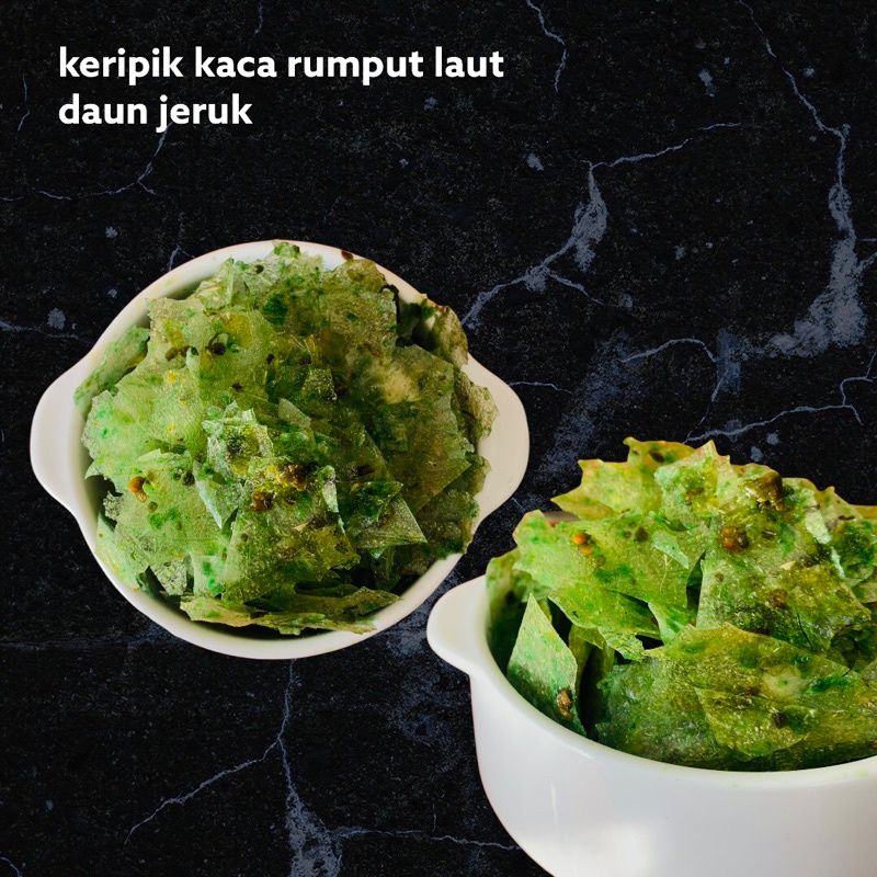 

Keripik Kaca Kripca Pedas Rumput Laut