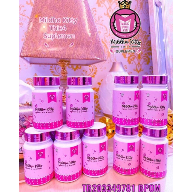 Mildha Kitty Pil Pelangsing Original ber BPOM