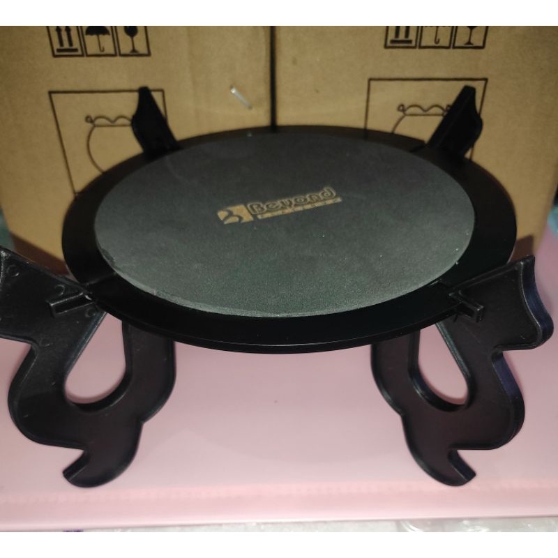 kaki meja aquarium bulat fish ball