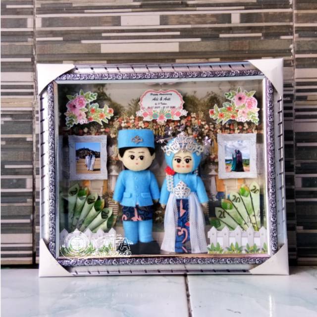 Mahar Boneka pengantin sigger uk.25x30cm. adat sunda, adat ...