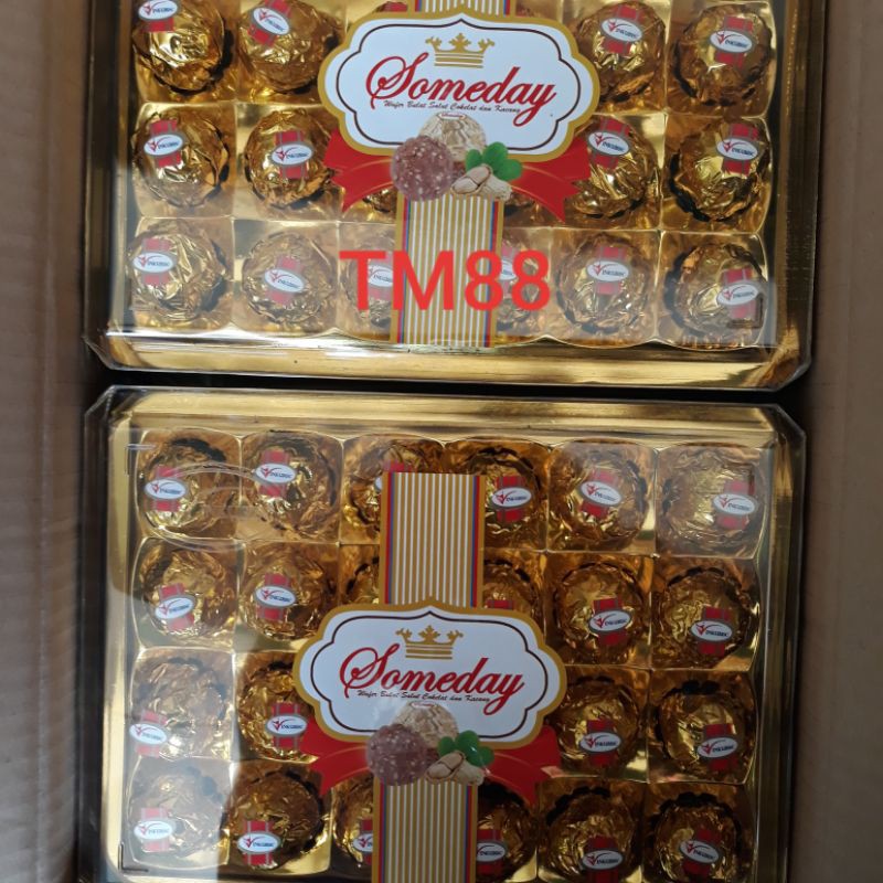 

COKLAT SOMEDAY KEMASAN KOTAK ISI 24