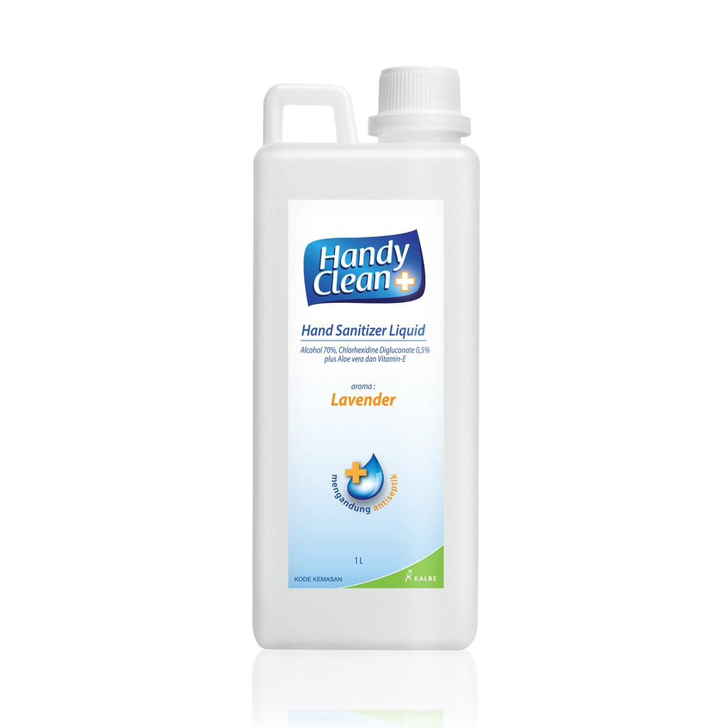 Handy Clean hand sanitizer liquid (kemasan 1 liter)