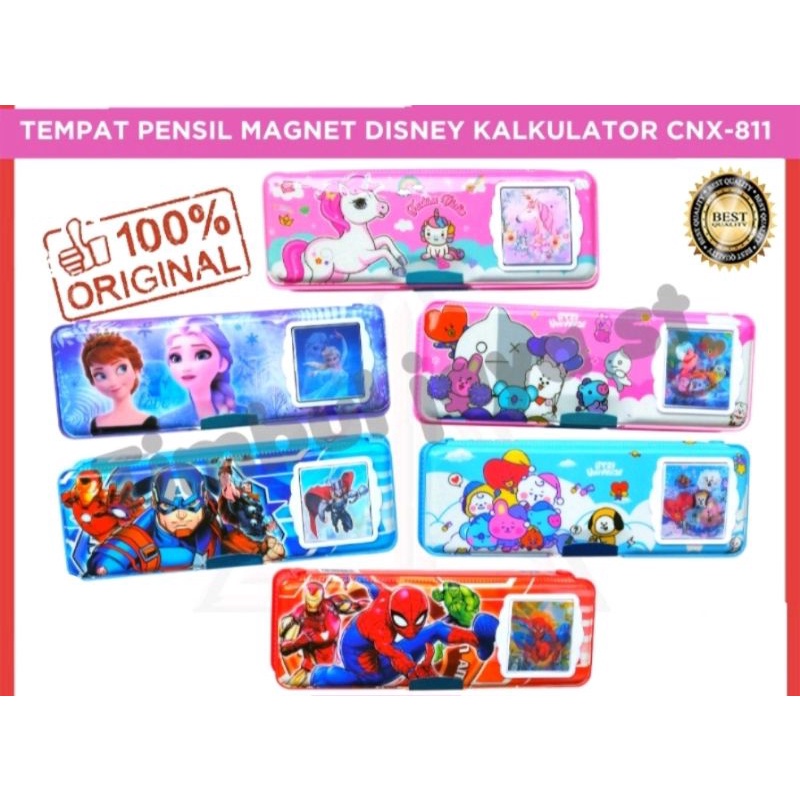

TEMPAT PENSIL MAGNET DISNEY KALKULATOR + RAUTAN 818