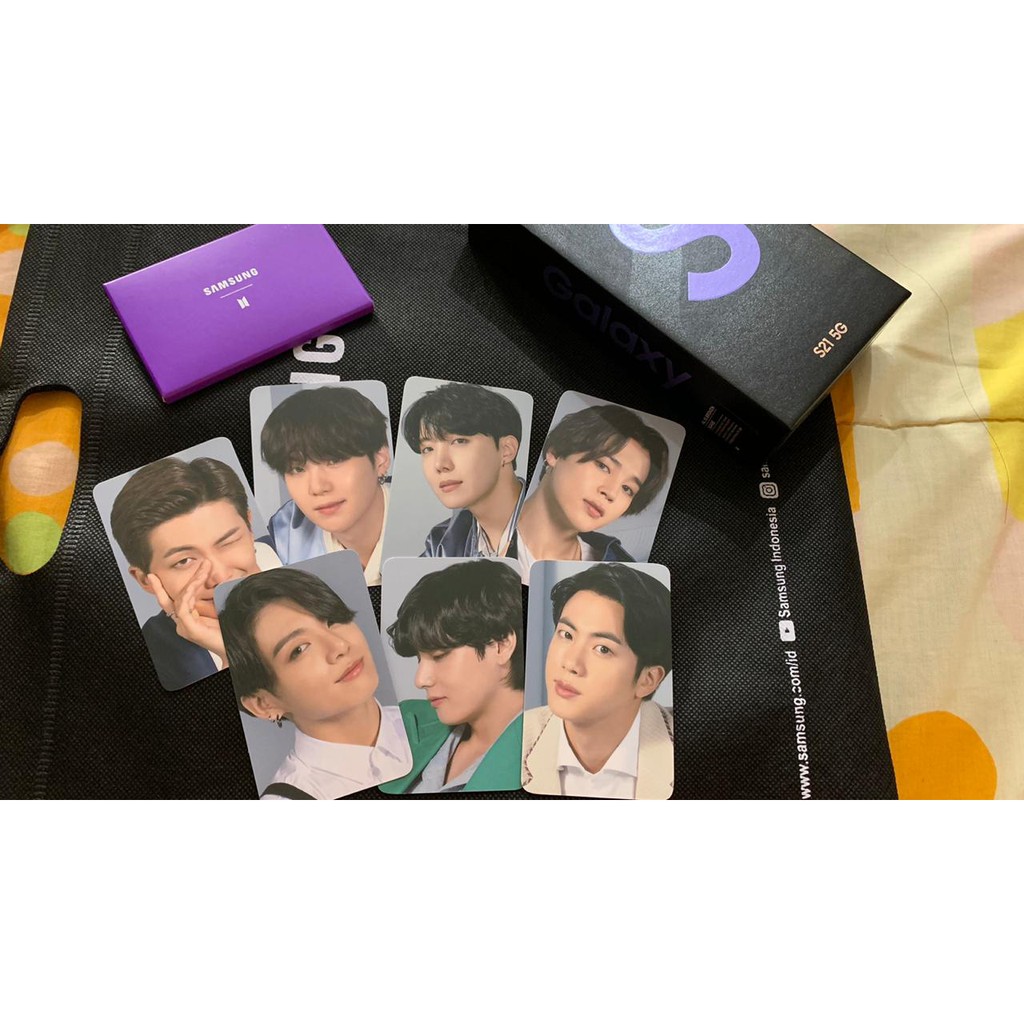 Photocard OFFICIAL BTS X SAMSUNG S20