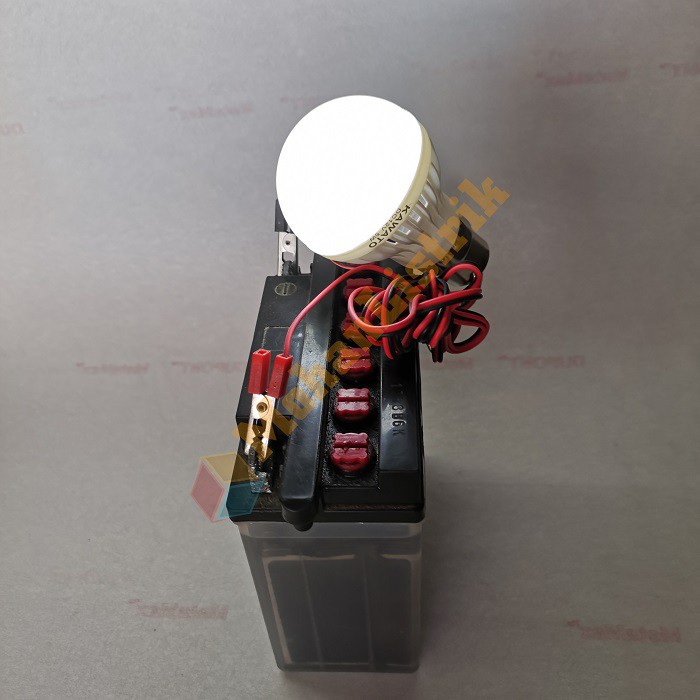 Lampu Led Bulb 5 Watt DC 12V Aki Capit Kabel