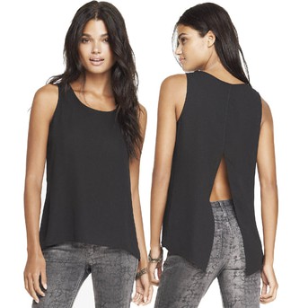 Tanktop Branded Express Exp Vback Black