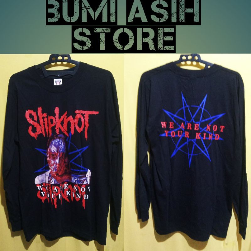 KAOS BAND SLIPKNOT LONG SLEEVE