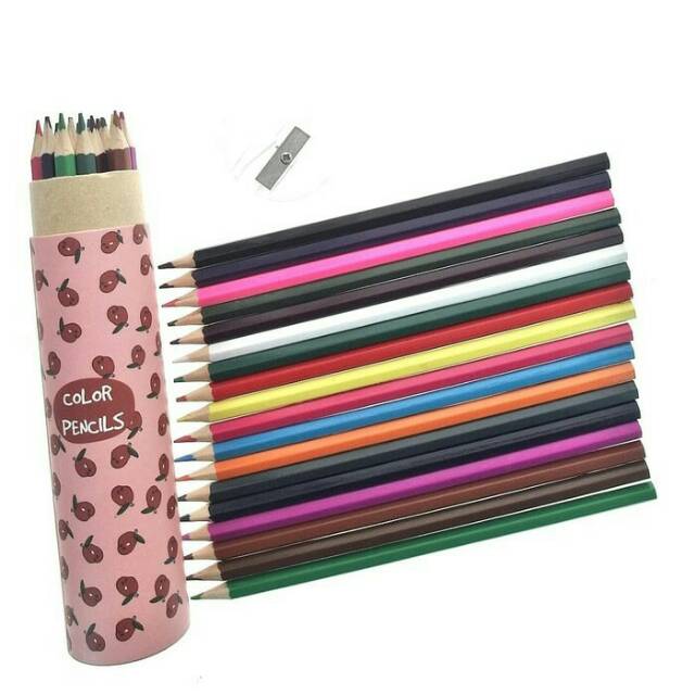 

Pensil Warna Set Rautan 18 Pcs Fancy Import