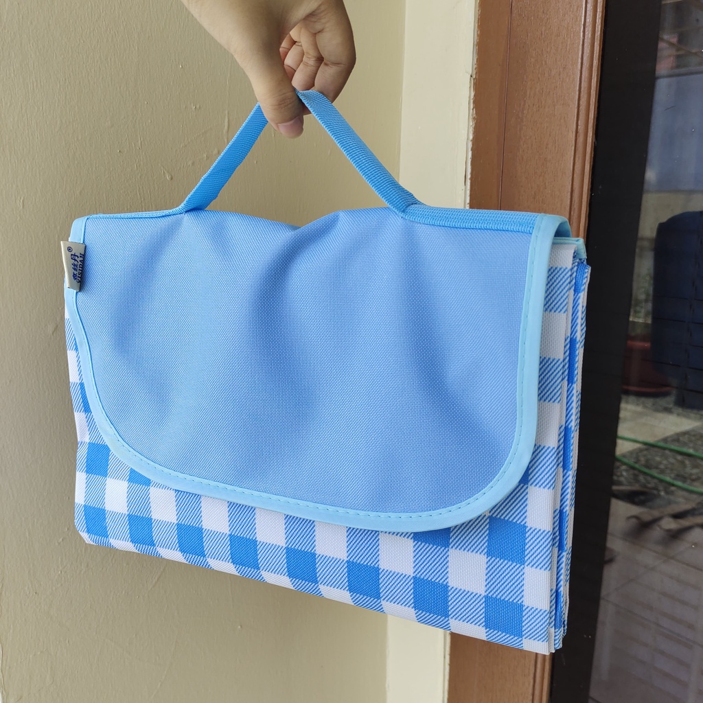 UNIGOOD - Tikar Piknik Lipat Tebal Waterproof Alas Piknik Premium