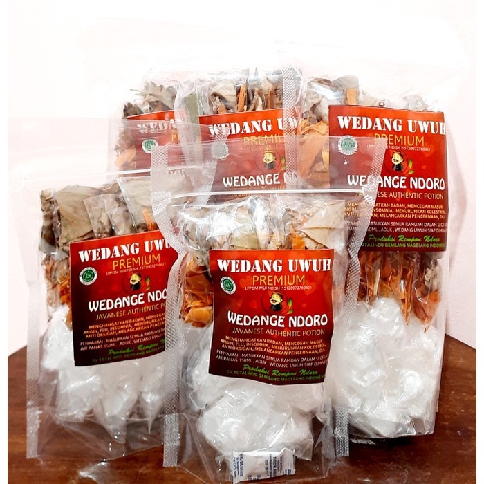 

Wedang Uwuh Premium Pouch isi 10 Pcs