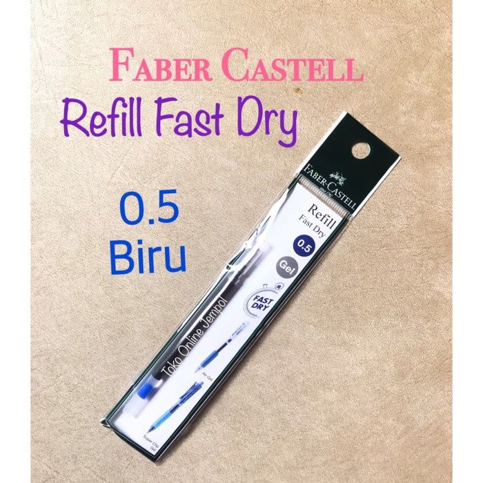 

Limited Atk0724Fc Refill Fast Dry Biru 0.5 Faber Castell 640311 Isi Ulang Pen Hemat