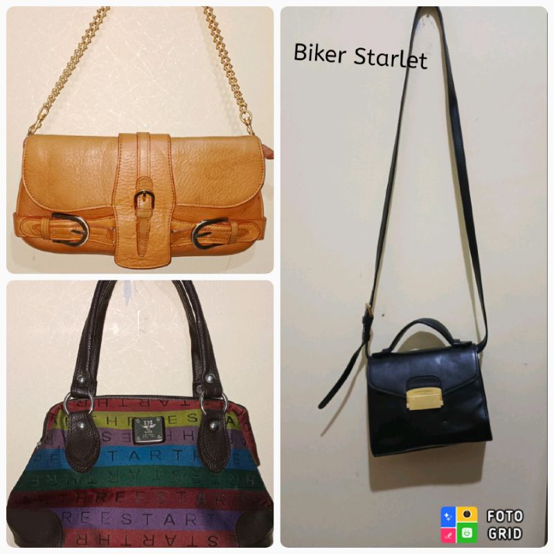 Tas Sling Biker Starlet, Tas shoulder/ketek, Hanbag/Tas jinjing