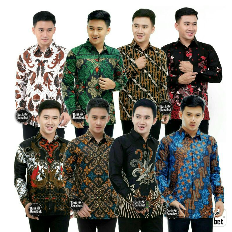 Batik Kemeja Gagah Berwibawa BNB1812 EKSKLUSIF BANALBET