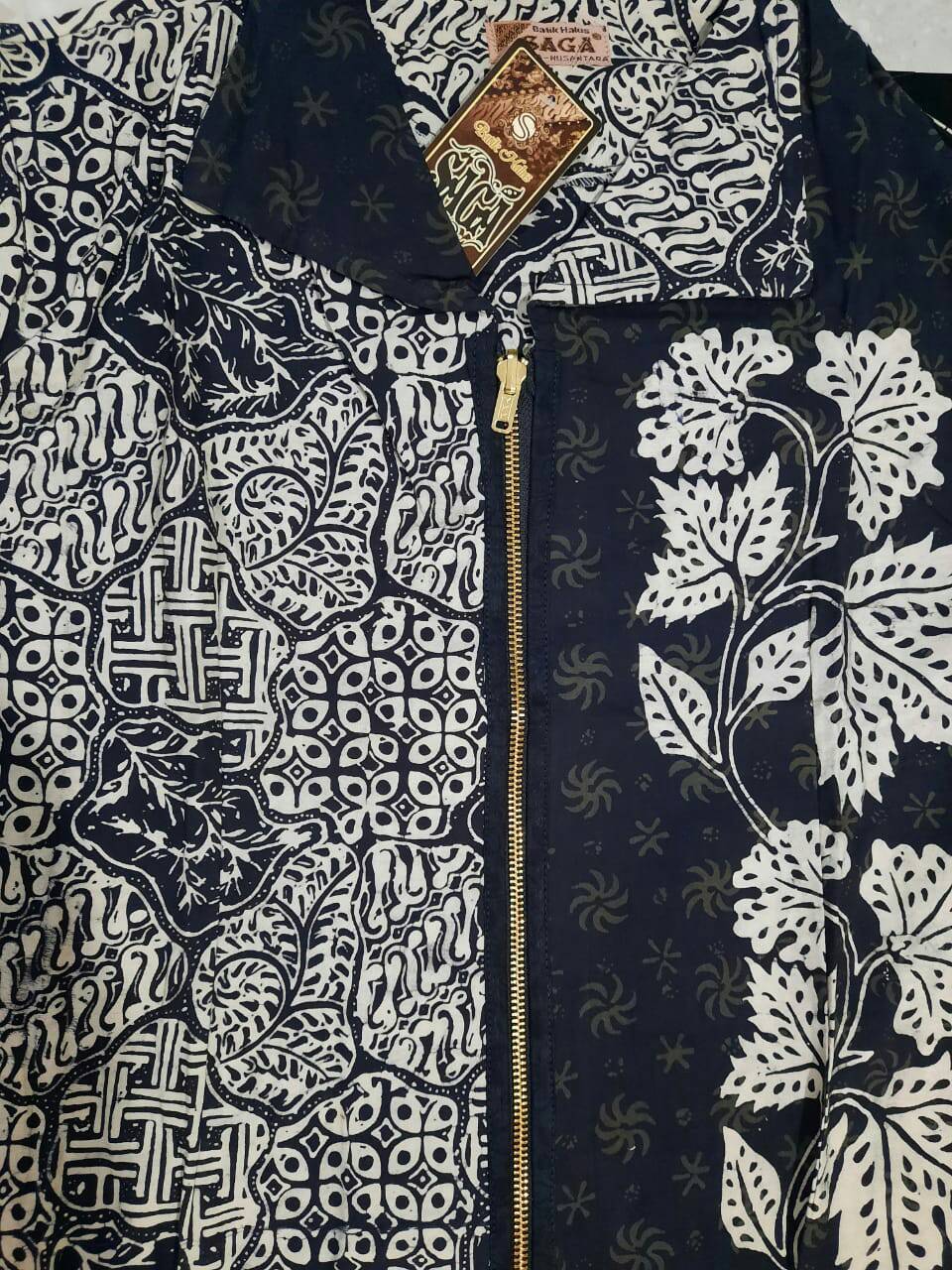 Zuvia Tunik Batik Muslim Maxi Premium Sogan Klasik Mewah Modis Modern Kantor Cantik Jumbo By Saga