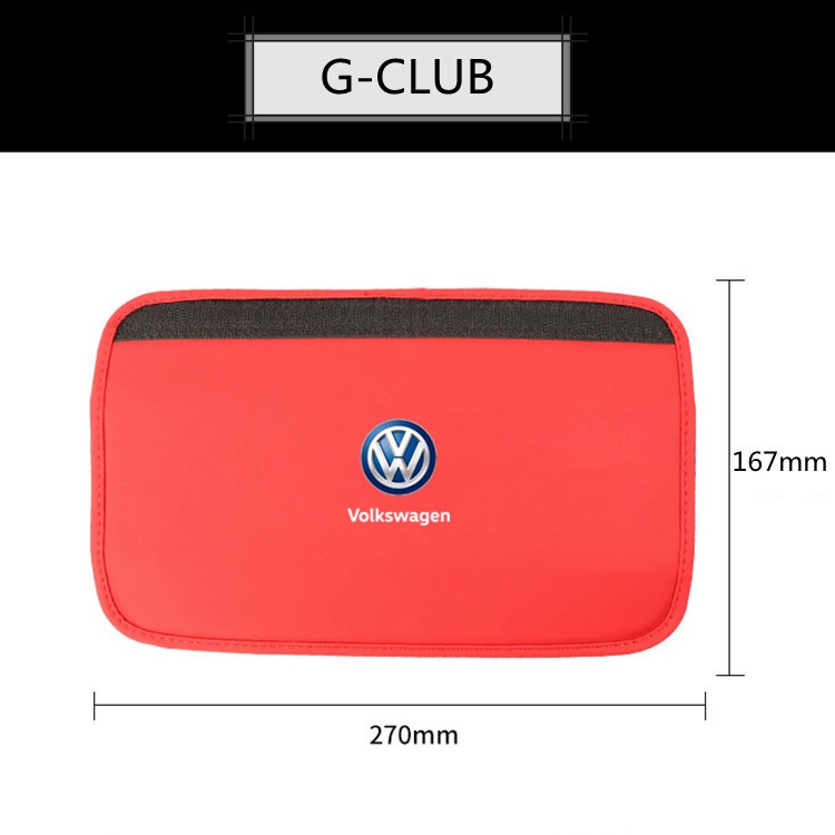 G-club Cover Sabuk Pengaman Mobil Bahan Kulit Untuk Volkswagen