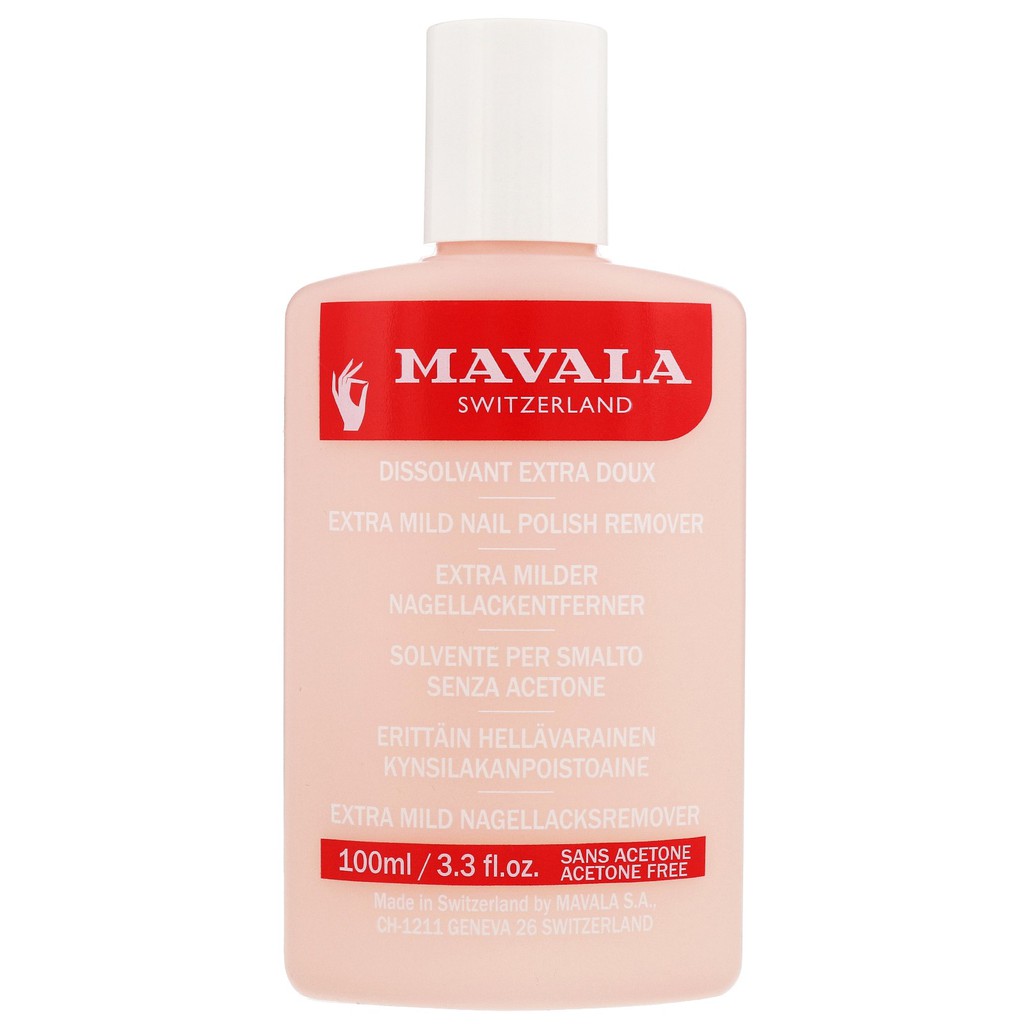 MAVALA NAIL POLISH REMOVER PINK 100 ML PEMBERSIH KUTEKS KUTEK CAT KUKU MAKE UP PERAWATAN ORIGINAL