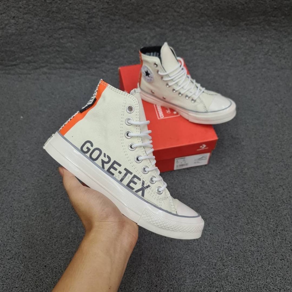 Sepatu Converse X Goretex Cream High