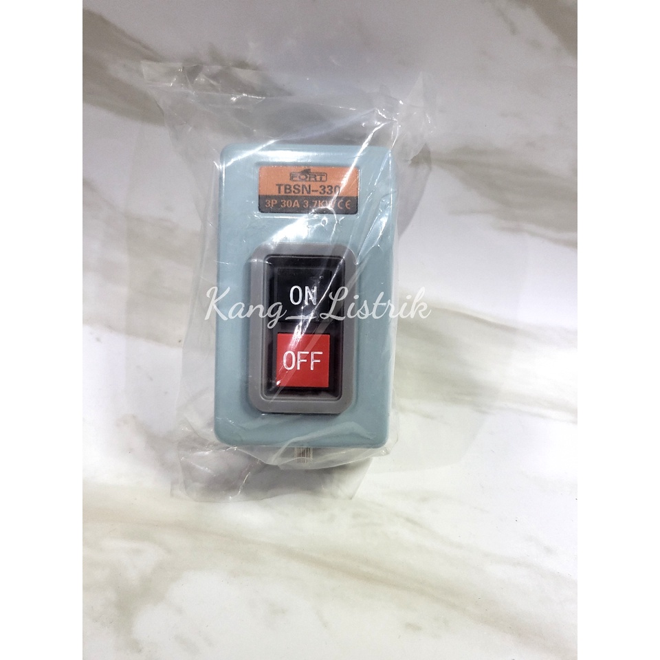 POWER PUSH BUTTON 30A TBSN-330 / ON-OFF