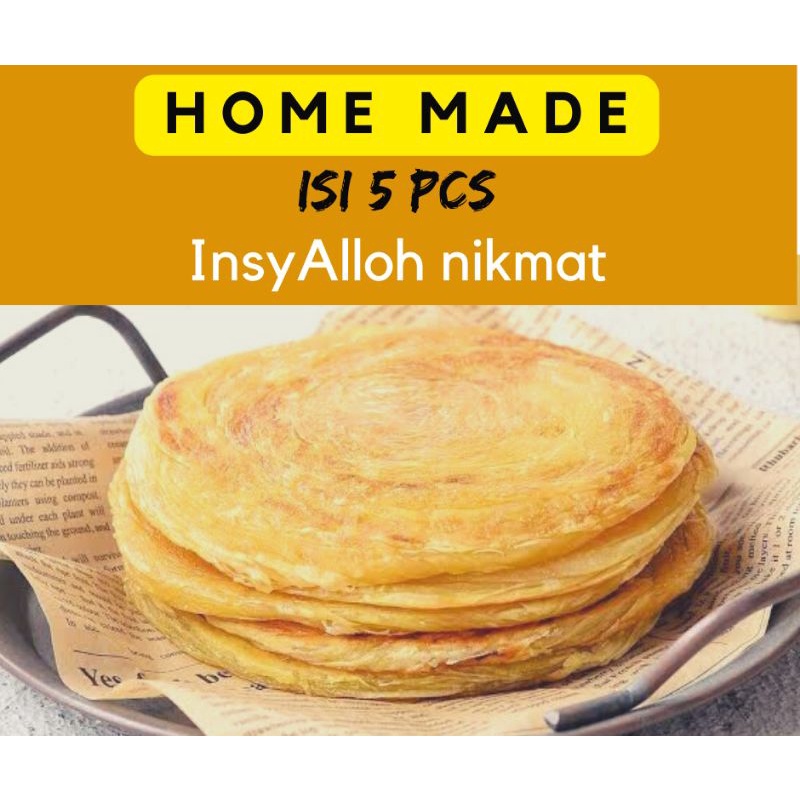 

roti cane, canai, maryam (isi5pcs)