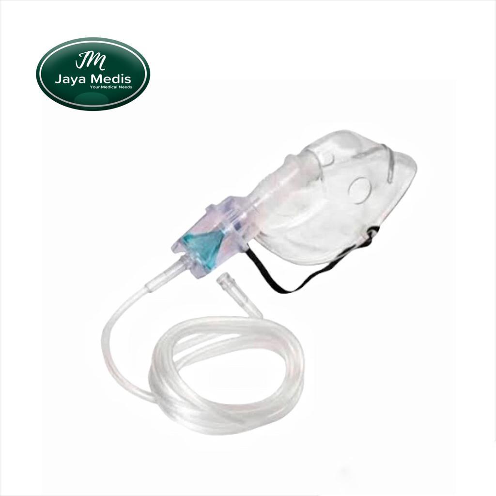 Masker Nebulizer Dewasa GEA / Nebulizer Mask Adult GEA