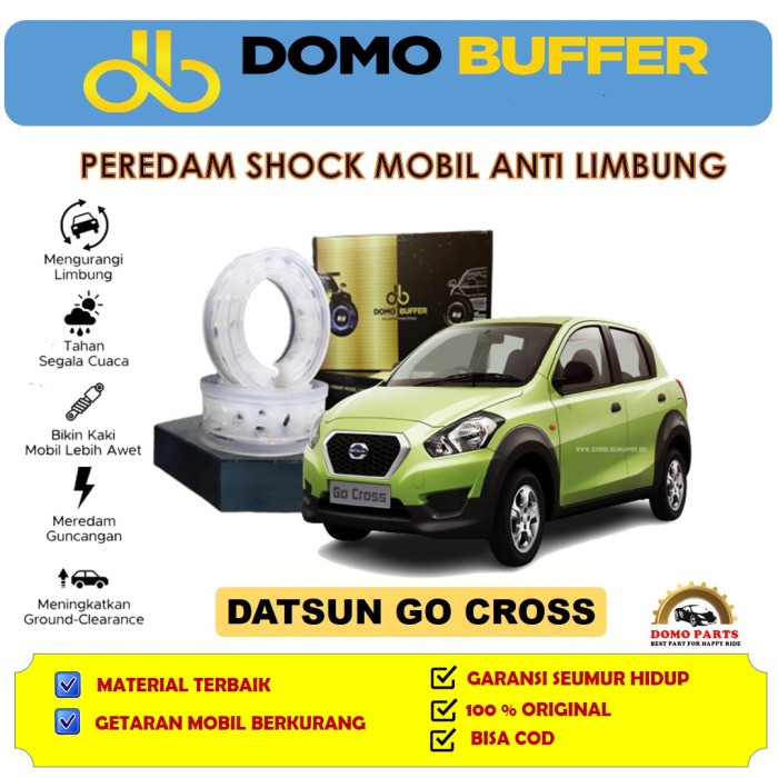 Domo Buffer Datsun Cross Karet Damper Stabilizer Anti Limbung Mobil Datsun - Shock Depan