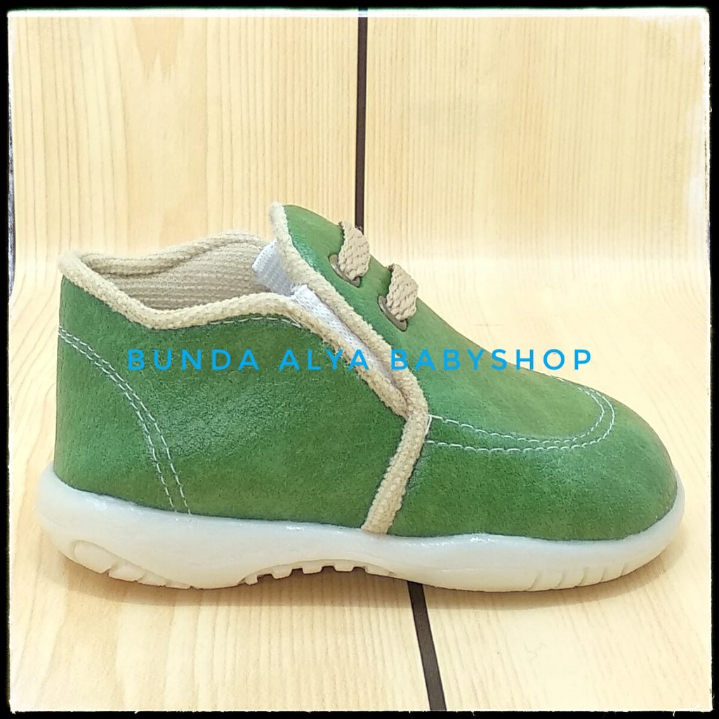 Sepatu Anak Laki Laki Usia 1 2 3 Tahun Size 22 - 28 Casual HIJAU - Sepatu Anak Cowok Casual Keren SALE