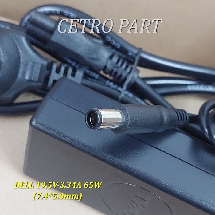 Adaptor Charger Laptop Dell LA65NS2-00 19.5V 3.34A Dc 7.4*5.0mm JARUM