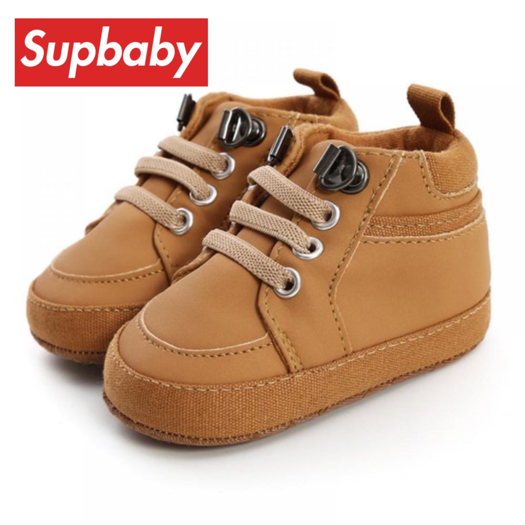 Sepatu Bayi Prewalker Anak Laki Laki Umur 0 - 12 Bulan Baby Prewalker Shoes Sepatu Prewalker Bayi Sepatu Slip On Anak Bayi Laki Laki Perempuan