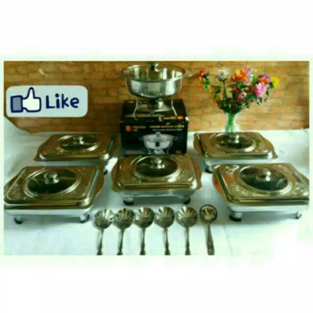 Prasmanan set STAINLESS