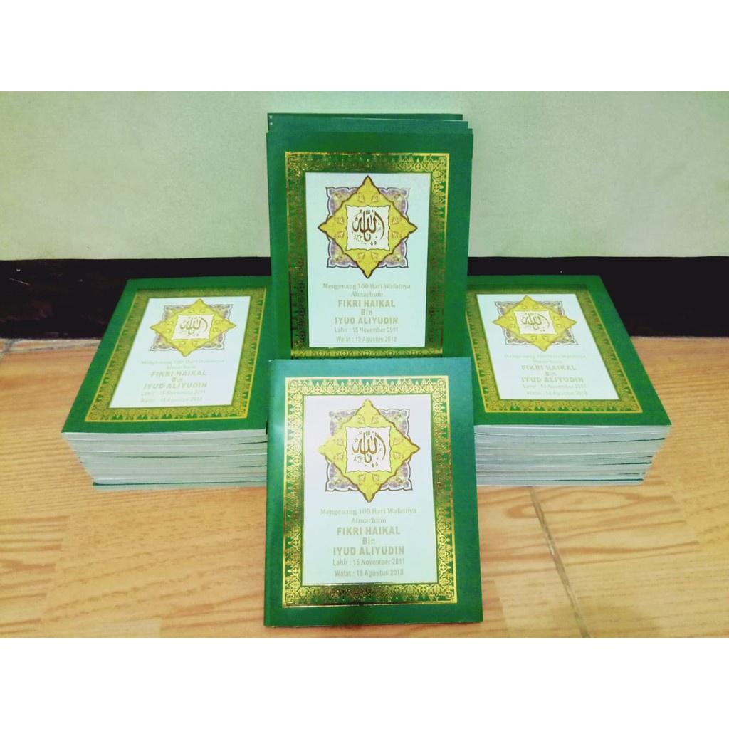 Buku Yasin Dan Tahlil Soft Cover Yasin Murah