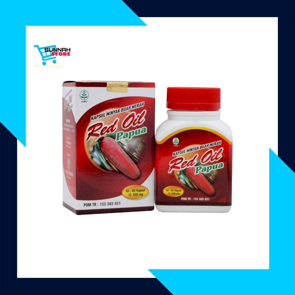 [COD/PROMO] RED OIL PAPUA CV FIRA HERBALINDO Kapsul Minyak Buah Merah