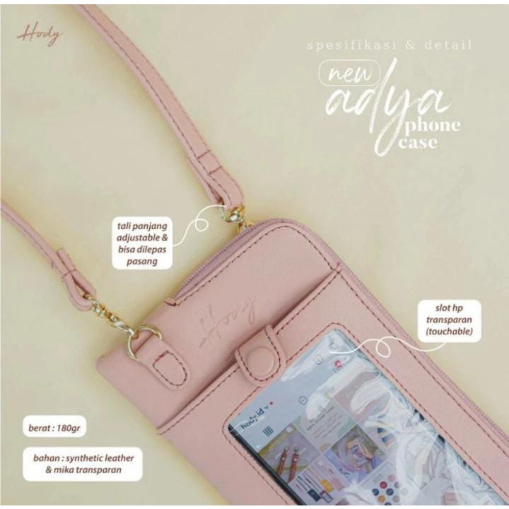 DUZON Adya Phone Case Tas Selempang Wanita Tas Handphone