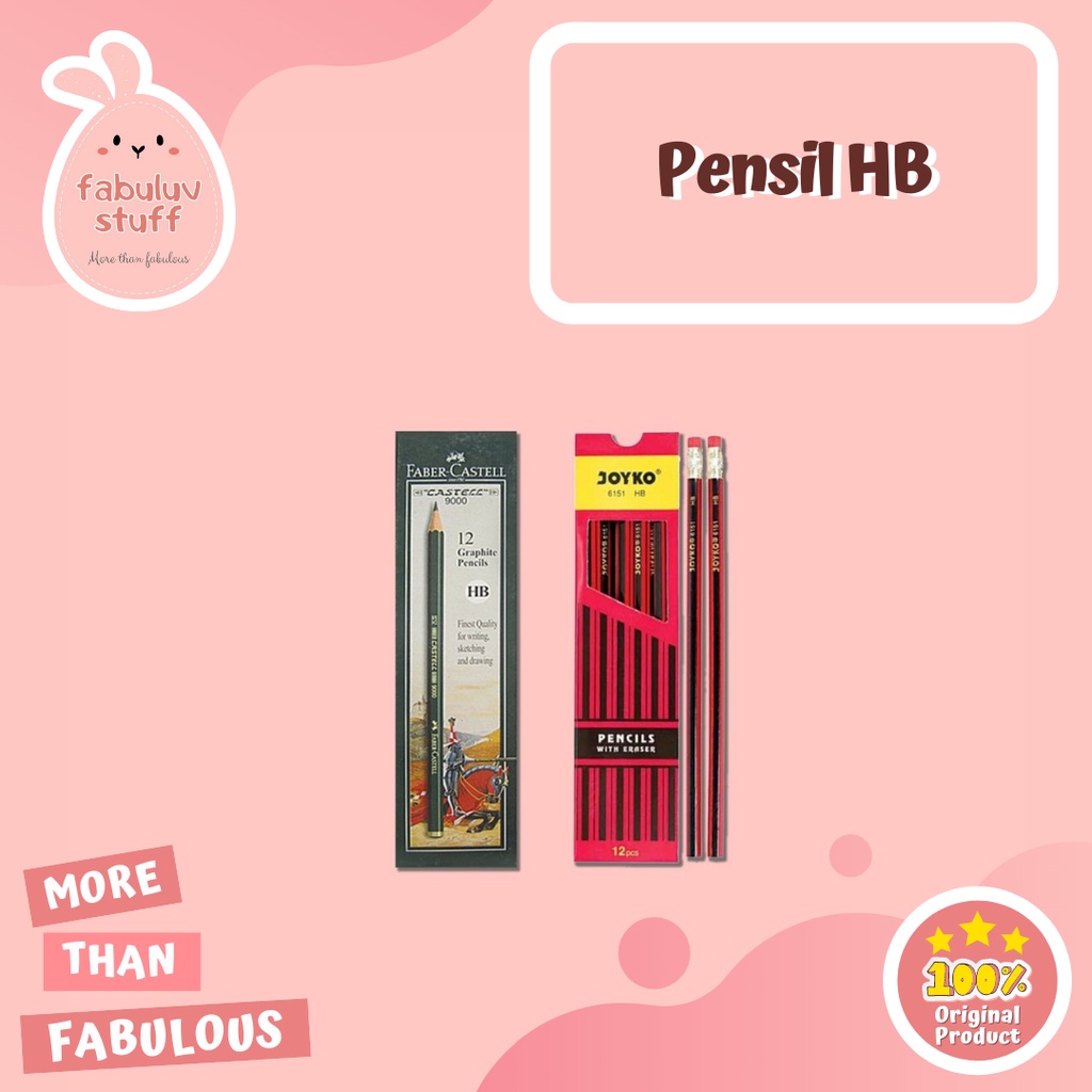 

ATK ~ Pensil HB / Pensil Gambar Tipis