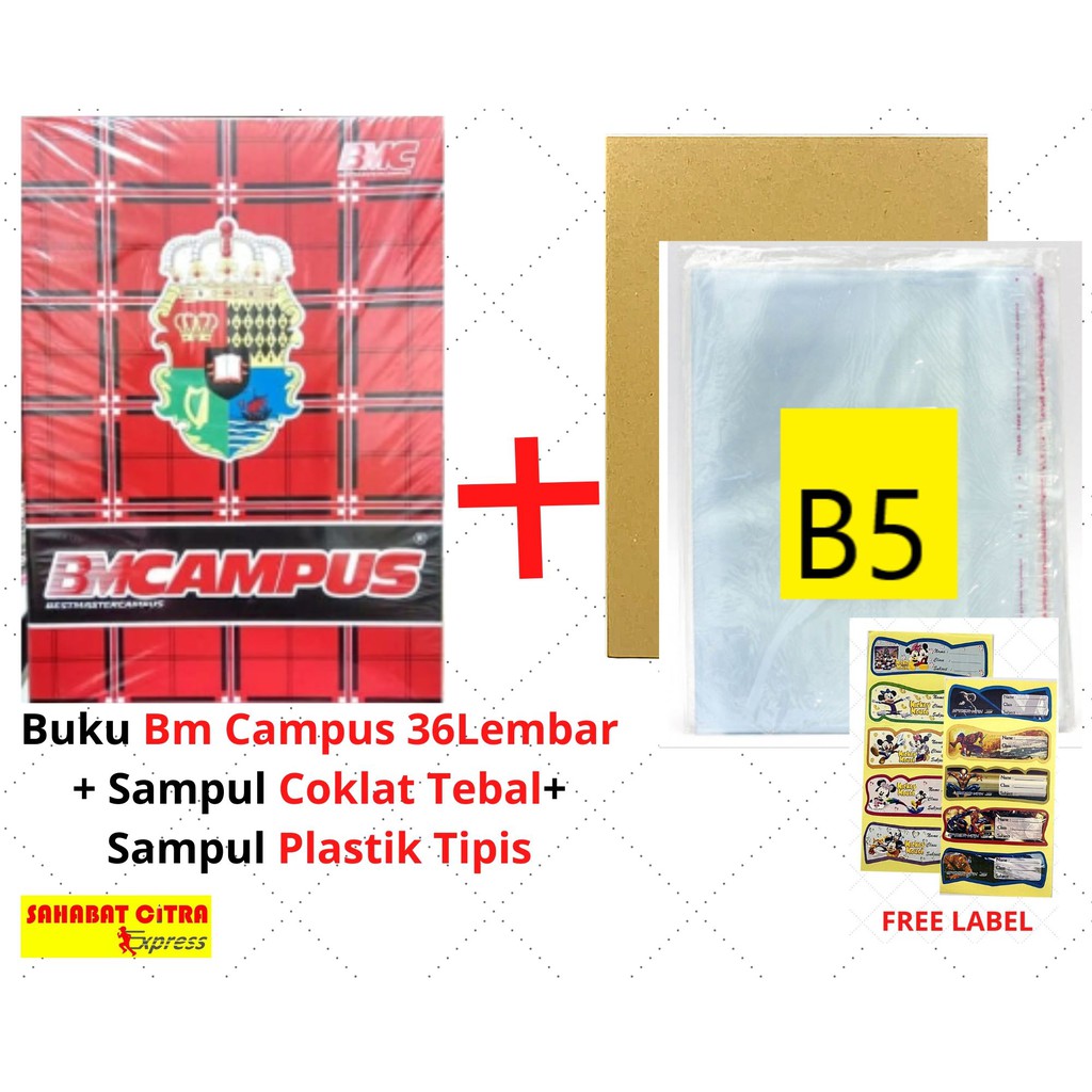 

PAKET LENGKAP 2 BUKU TULIS BOXY 36 LEMBAR SAMPUL TIPIS（一套）笔记本
