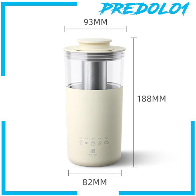 [PREDOLO1] 350ML Milk Frother Warmer Milk Steamer Coffee Maker US Adpater